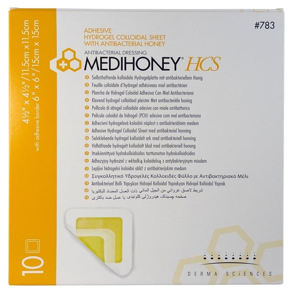 Medihoney HCS Hydrogelverband 11,5x11,5 10 St