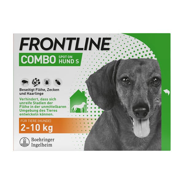 FRONTLINE Hund S 2-10 kg 3 St