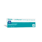 Produktabbildung: Diclo - 1 A Pharma Schmerzgel 10 mg/g 100 g
