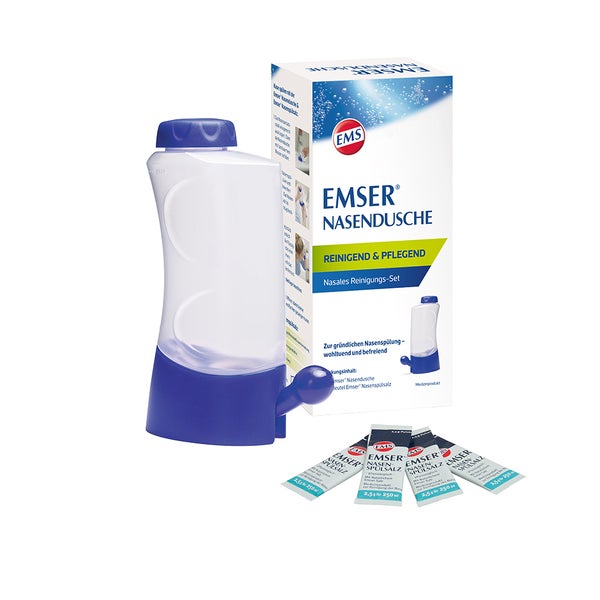Emser Nasendusche mit 4 Beuteln Nasenspülsalz 1 St