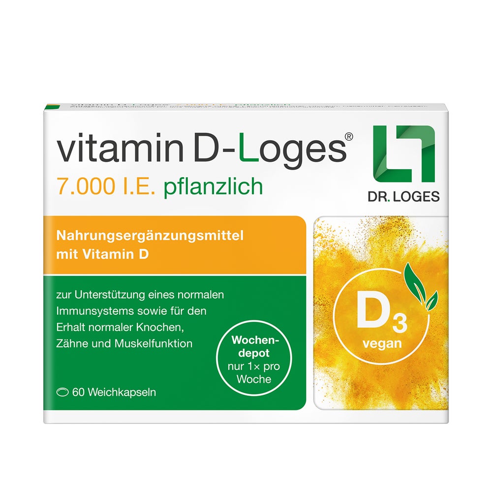 vitamin D-Loges® 7.000 I.E. pflanzlich 60 St