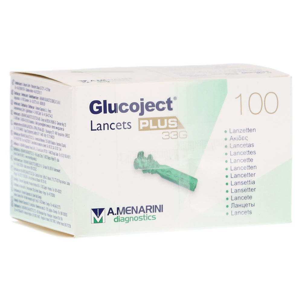 Glucoject Lancets 100 St