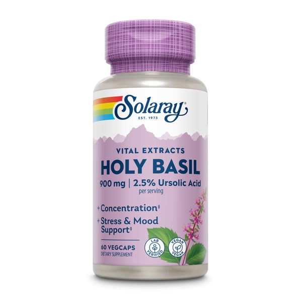 Heiliges Basilikum Solaray Kapseln 60 St
