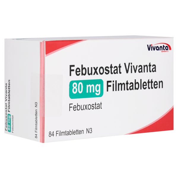 Febuxostat Vivanta 80 mg Filmtabletten 84 St