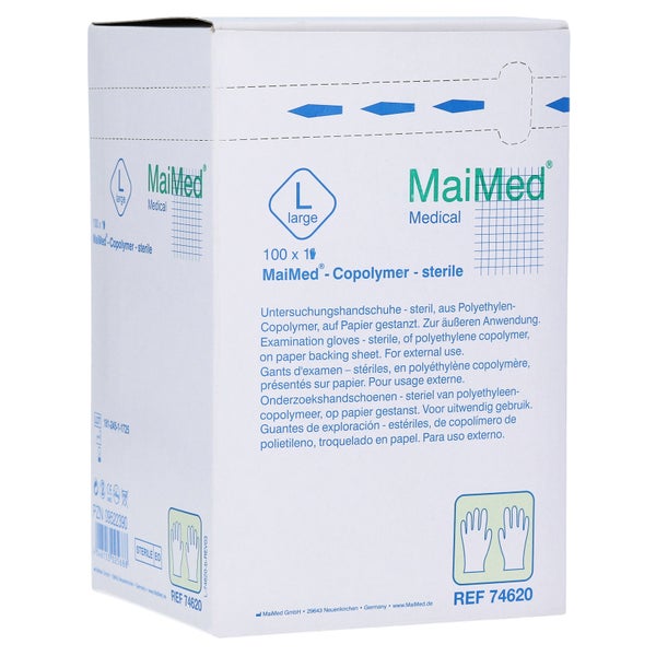 MaiMed® Copolymer Untersuchungshandschuhe steril 100 Stck. - L 100 St