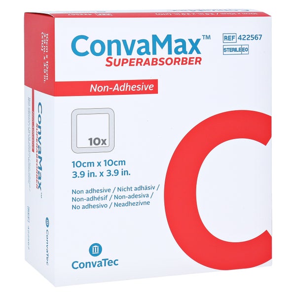 Convamax Superabsorber Nicht adhäsiv 10x 10 St