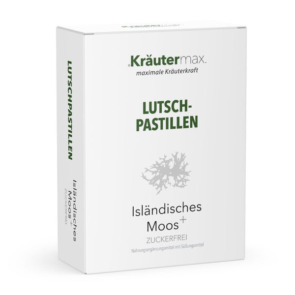 Kräutermax Isländisch Moos Lutschtabletten 36 St