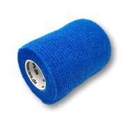 Produktabbildung: LisaCare selbsthaftende Bandage - Blau - 7,5cm x 4,5m 1 St