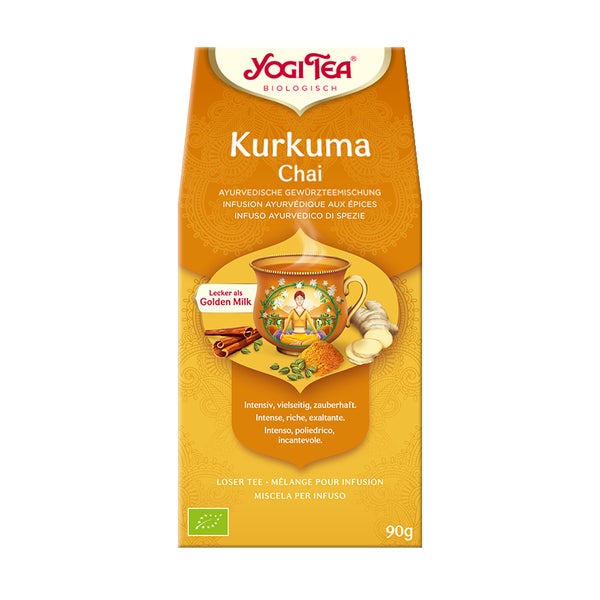 Yogi Tea - Kurkuma Chai loser Bio Gewürztee | 90 g lose 90 g