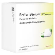 BRETARIS Genuair 322 µg Pulver z.Inhalation 3x60ED 3 St