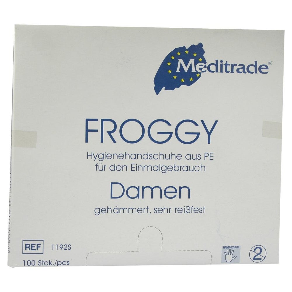 Handschuhe Einmal Polyethylen Damen 100 St