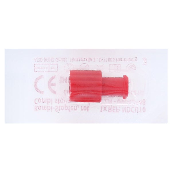 Kombistopfen Steril Luer-lock rot 1 St