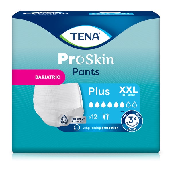 Tena Pants Bariatric Plus 4X12 St