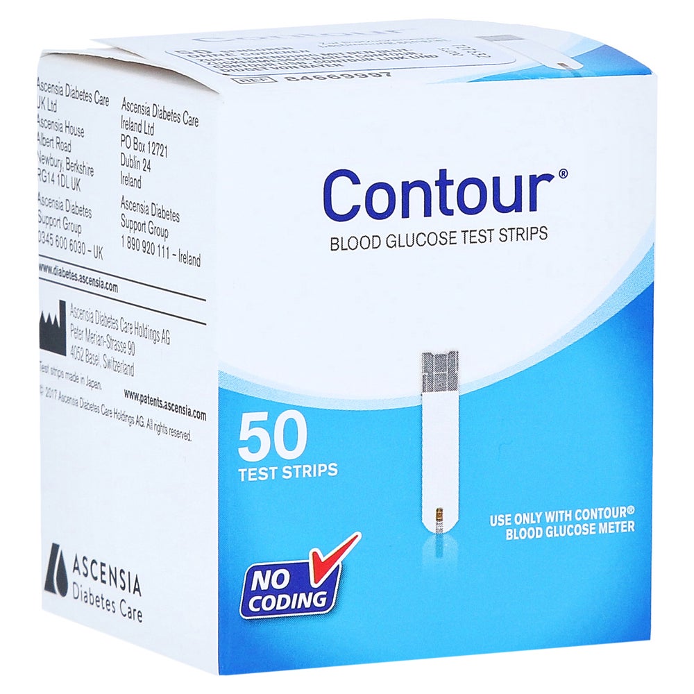 Contour Sensoren Teststreifen 50 St