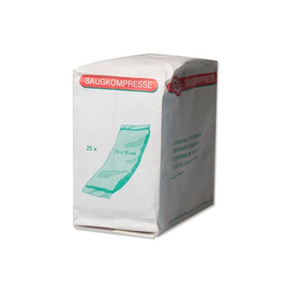 NOBA Saugkompressen unsteril 25 Stück - 10 x 15 cm 25 St