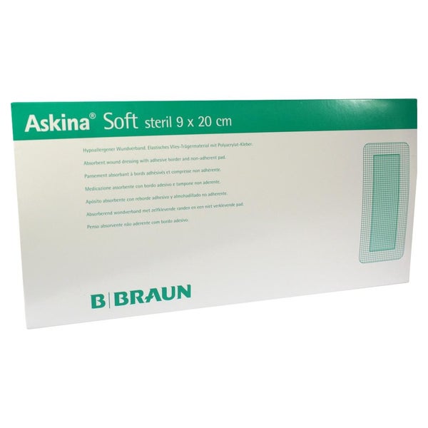 B.Braun Askina Soft Clear Transparenter Wundverband - 9 x 20 cm 30 St