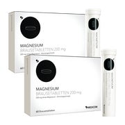Produktabbildung: Magnesium Brausetabletten 200 mg 2X60 St