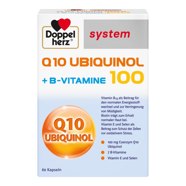 Doppelherz system Q10 UBIQUINOL 100 + B-VITAMINE 60 St