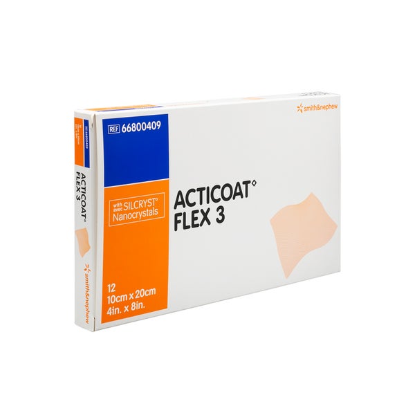 Acticoat Flex 3 10x20 cm Verband 12 St