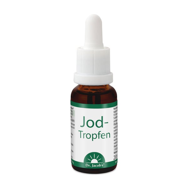 Dr. Jacob's Jod-Tropfen 150 mcg 400 Tropfen vegan 20 ml