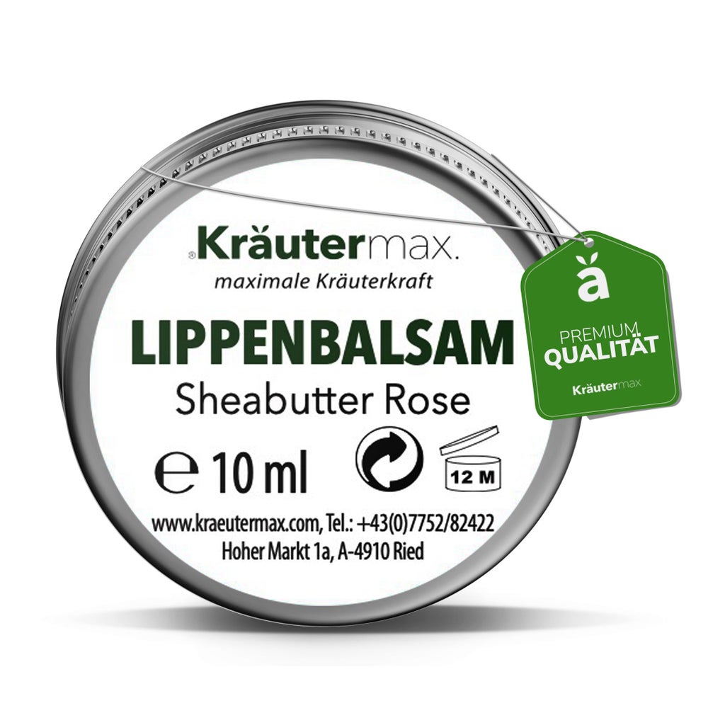 Lippenbalsam Sheabutter Rose 10 ml