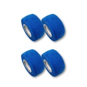 LisaCare Fingerpflaster 2,5cm x 4,5m - 4er Set Blau 4 St
