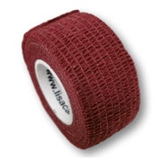 Lisacare Pflasterverband 2.5cmx4.5m Weinrot 1 St