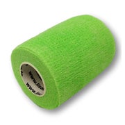 Produktabbildung: LisaCare selbsthaftende Bandage - Neongrün- 7,5cm x 4,5m 1 St