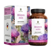 Produktabbildung: Leber Komplex mit Mariendistel, Artischocke, Cholin & Löwenzahn - BLÜTENREIN - 120 vegane Kapseln - NATURTREU® 120 St
