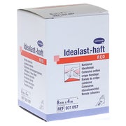 Idealast-haft color Binde 8 cm x 4 m rot 1 St