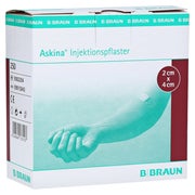 B. Braun Askina Injektionspflaster hypoallergen hautfarben 250 Stück 2 x 4 cm 250 St