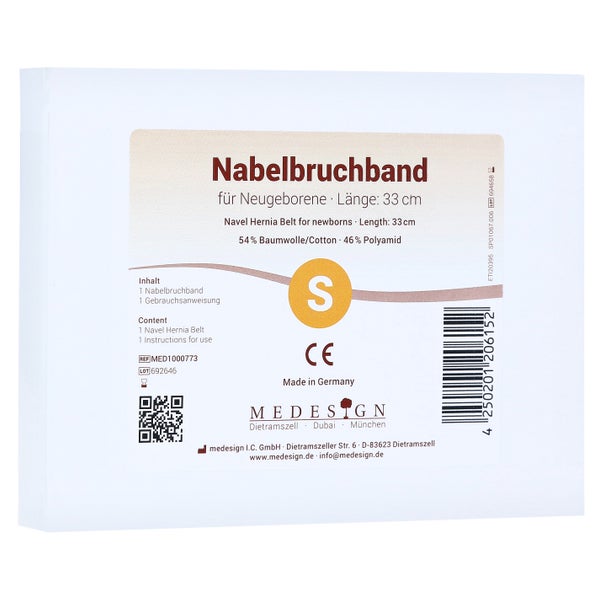 Nabelbruchband Neugeborene 1 St