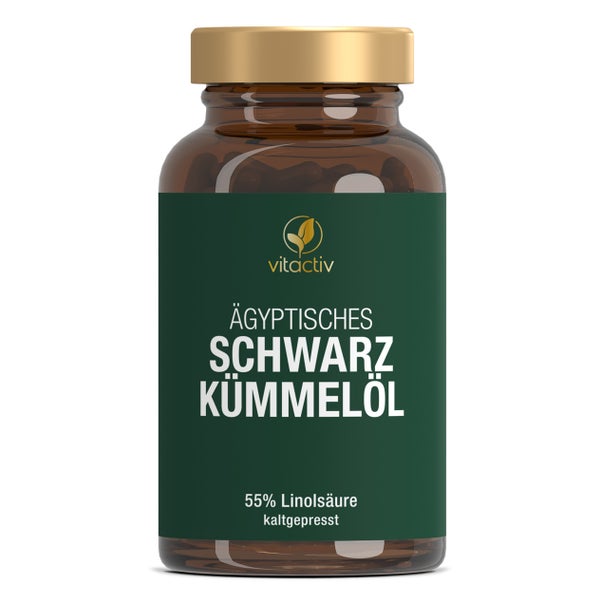 Ägyptisches SCHWARZKÜMMEL ÖL 90 St