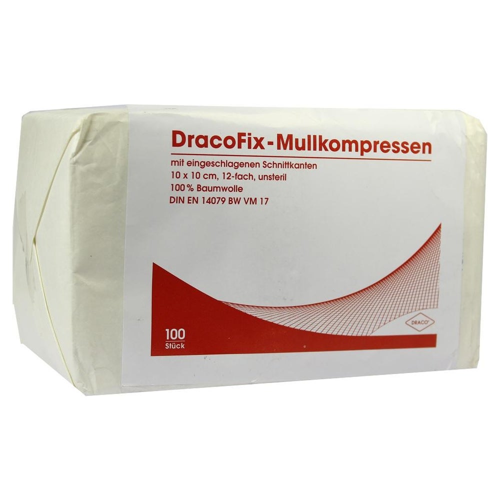 Dracofix Op-kompressen Unsteril 10x10cm 8fach 100 St