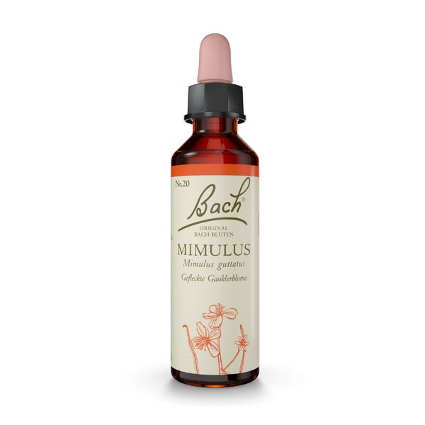 Bachblüten Original 20 Mimulus Tropfen 10 ml