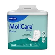 MoliCare Premium Form Inkontinenzvorlagen, 5 Tropfen, 62 x 29,5 cm 4X32 St