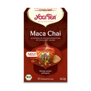 YOGI TEA, Maca Chai, Bio Gewürz- und Kräutertee 17X2,1 g