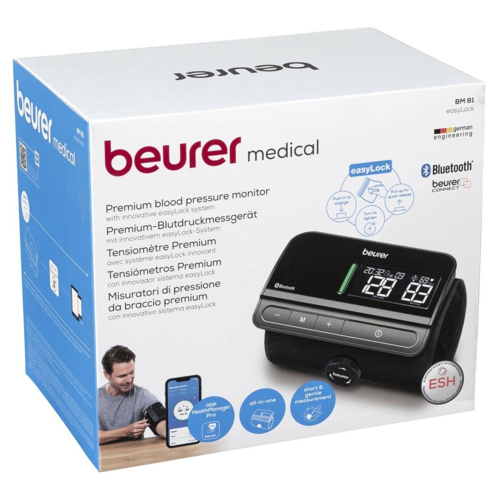 Beurer BLUTDRUCKMESSGERÄT BLUETOOTH (BM 81 BT     OBERARM) 1 St