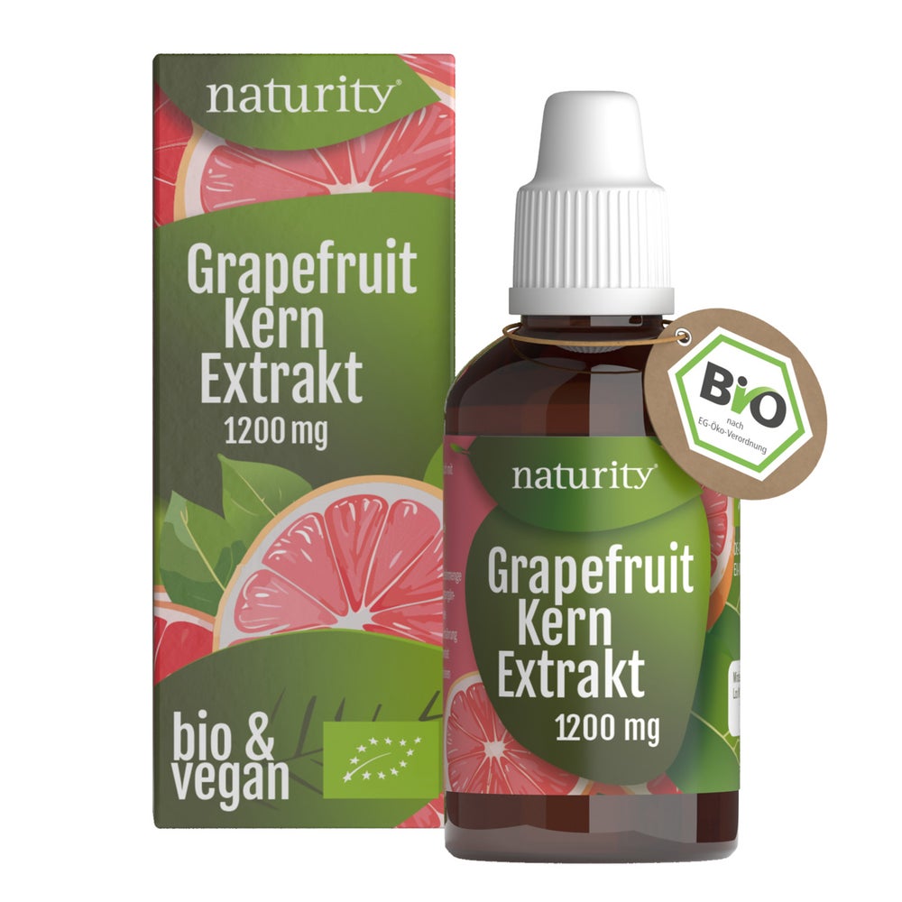 Naturity GRAPEFRUIT-KERN-EXTRAKT + Vitamin C 1200 BIO 100 ml