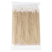 Wattestäbchen Holz 15 cm 4-5 mm mit Watt 100 St