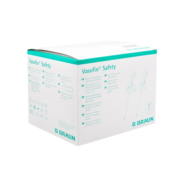 Vasofix Safety Kanüle 20 G 1,1x33 mm ros 50 St