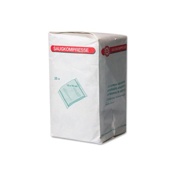 NOBA Saugkompressen unsteril 25 Stück - 10 x 10 cm 25 St