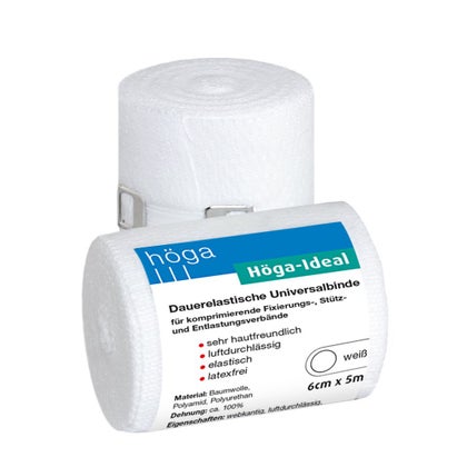 Höga-ideal Binde 6 cmx5 m weiß 1 St online kaufen | DocMorris