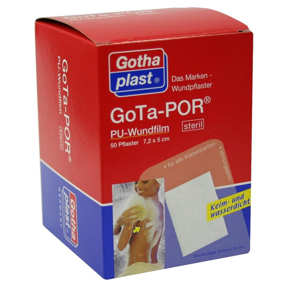 GOTA POR PU-Wundfilm 5cmx7,2cm steril 50 St