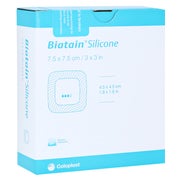 Biatain Silicone Schaumverband 7,5x7,5 c 10 St