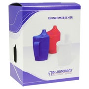 Einnehmebecher M.griff+deckel 4mm milchi 1 St