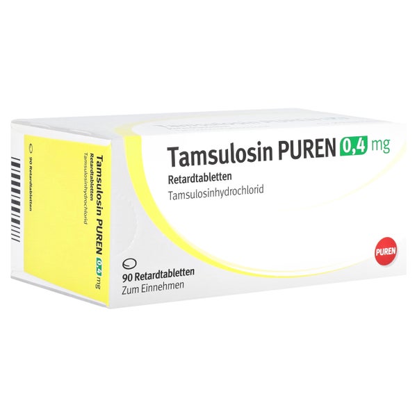 Tamsulosin Puren 0,4 mg Retardtabletten 90 St