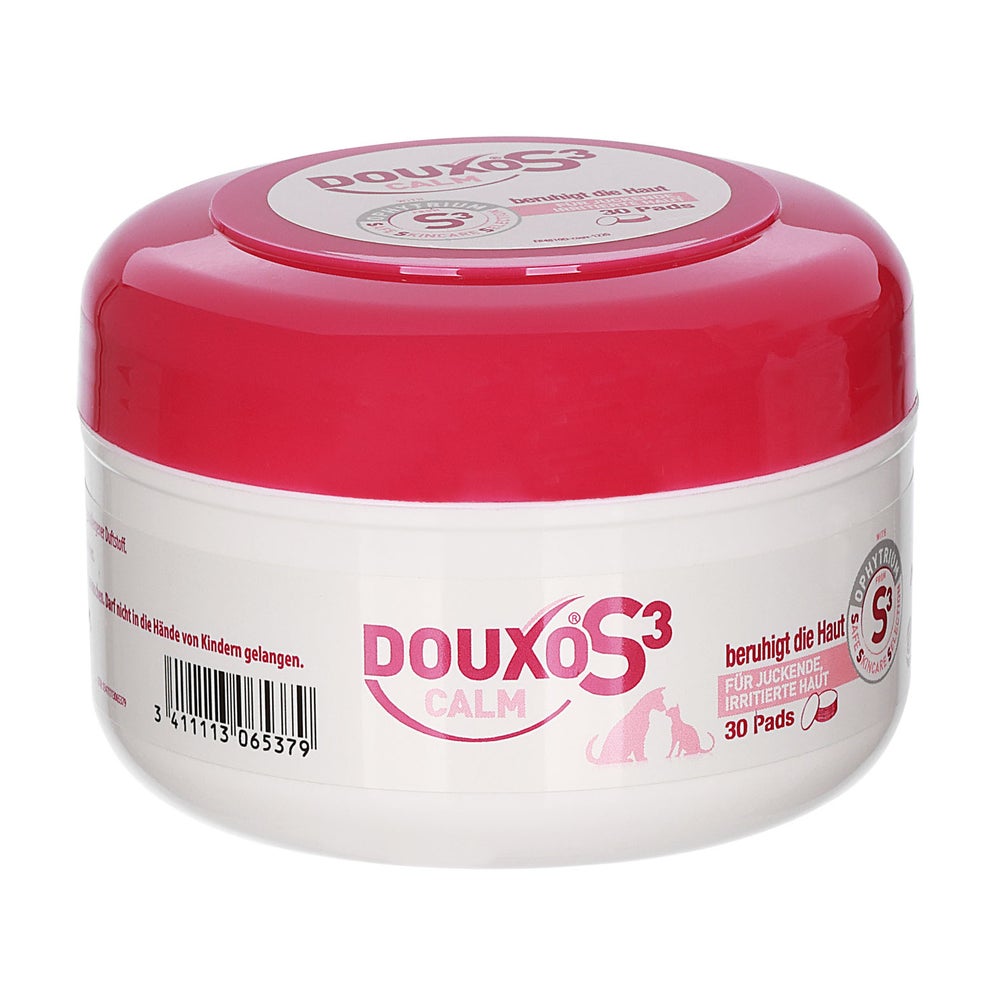 Douxo S3 CALM Pads Pflegeprodukt f.Hunde 30 St