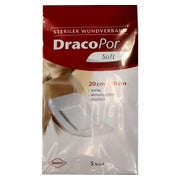 Dracopor Wundverband 10x20 cm steril 5 St