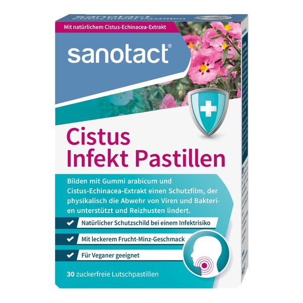 sanotact Cistus Infekt Pastillen 30 St
